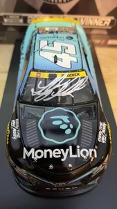SIGNED NASCAR 1:24 Tyler Reddick | 2023 MoneyLion Kansas Win - Picture 1 of 6