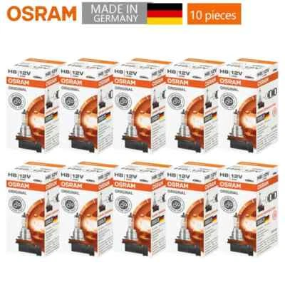 10pcs OSRAM H8 12V 35W PGJ19-1 3200K 64212 Head Light Fog Lamps Car Bulb Germany - Image 1 of 4