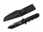 9" Full Tang Tactical Hunting Survival Knife W/ Sheath Military Bowie Combat New