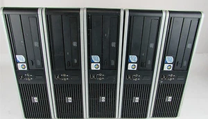 Lote de 4x Ordenadores HP dc7900 Intel Core 2 Duo 4GB RAM 80GB HDD DVD - Imagen 1 de 1