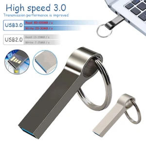 Clé USB métallique 3.0/2.0 64 Go 32 Go 16 Go 8 Go clé mémoire Pendirve Flash Dirve - Photo 1/12