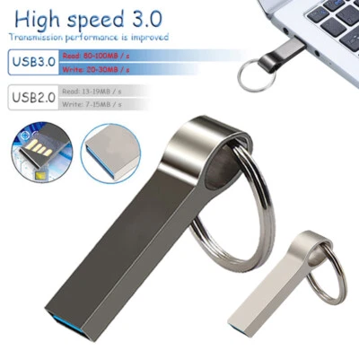 Metall USB Stick 3.0 / 2.0 64GB 32GB 16GB 8GB Speicherstick Pendirve Flash Dirve - Bild 1 von 4