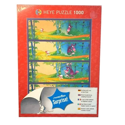 PUZZLE OJO 1000 piezas ¡SORPRESA MORDILLO! 29171 Capucha Roja Nuevo Precintado Hecho en Alemania Foto 1 de 3