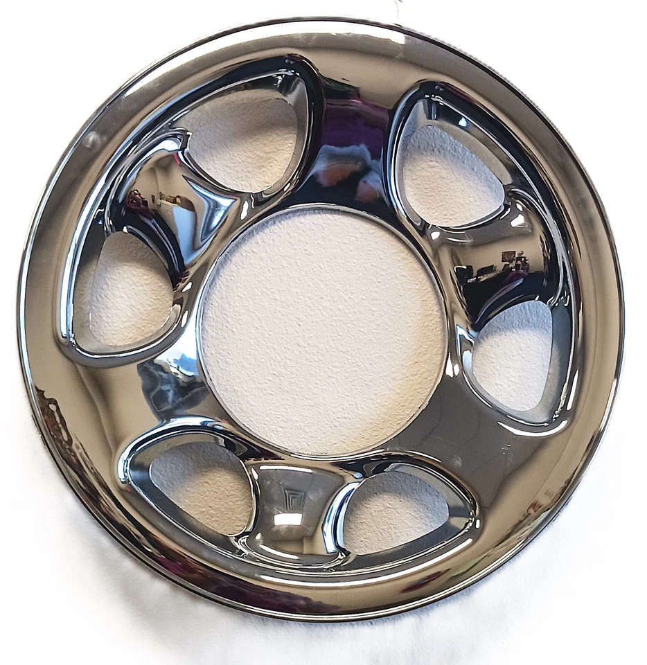 Simuladores de roda cromados Toyota 4 corredores 1996 - 2002 - Imagem 1 de 4