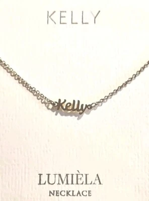 💎 Nuevo en paquete - Guión * KELLY * Collar Lumiela - Sin níquel - Color dorado Foto 1 de 3