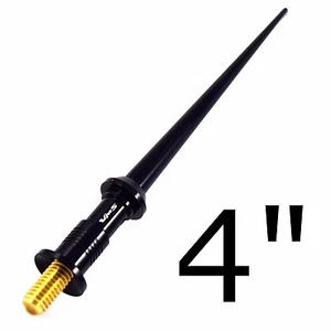 FITS 95-06 GMC SIERRA SAVANA BLACK LIGHT SABER STUBBY SHORT ANTENNA 1500 2500 - Picture 1 of 4