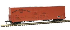 Atlas HO Scale Evans 53' Double Plug-Door Box Car Astoria Plywood/USLX #10054 - Picture 1 of 1