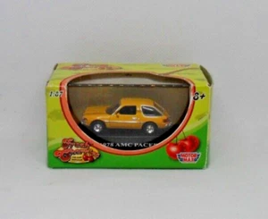 New - 2006 - Motor Max 1978 AMC Pacer Fresh Cherries Diecast 1:87 Yellow - Picture 1 of 7