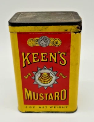 Vintage Spice Tin Keen's Brand Mustard England - Image 1 of 4