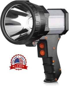 Super Brillante Led De Mano Foco De Mano Interior Recargable 200000 Lúmenes - Imagen 1 de 8