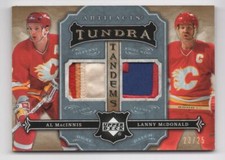 2007-08 Upper Deck Artifacts DUAL PATCH Lanny McDonald MACINNIS 23/25 Calgary