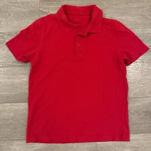 Kids George red polo T-shirt - 8/9 yrs - Picture 1 of 4