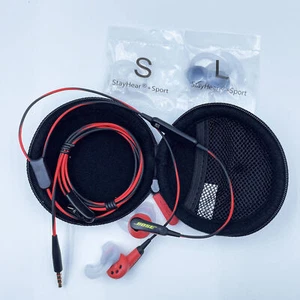 Bose SoundSport 3.5mm Wired Jack Earbuds(In-ear) Headphones Earphones Red - Picture 1 of 5