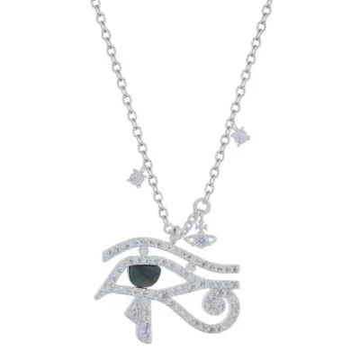 Collana Vivienne Westwood Occhio di Horus in argento con confezione regalo  - Immagine 1 di 2