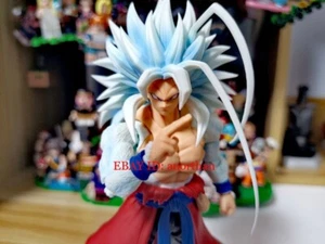 Modellino KONG Studio Dragon Ball AF Son Goku Super Saiyan 5 versione bianca 1/12 - Foto 1 di 6