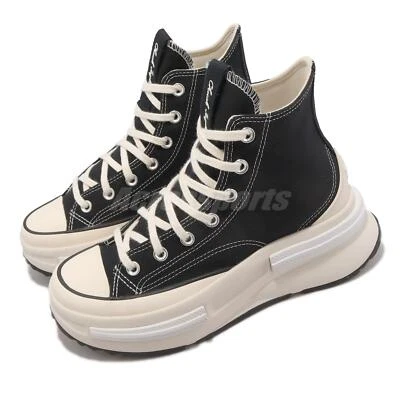 Converse Run Star Legacy CX High Black White Men Unisex Casual Platform A00869C - Imagen 1 de 4