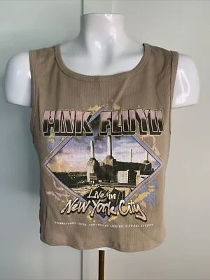 Graphic Cropped Tank Top Pink Floyd Live In New York City - X-Large - Image 1 of 4