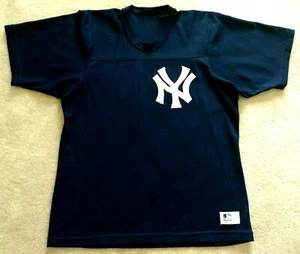 Camiseta deportiva vintage de los Yankees para hombre L malla tejida en arena en blanco Berlín, WI EE. UU. - Imagen 1 de 9