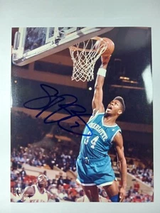 JR Reid signiert 8x10 North Carolina Tar Heels Charlotte Hornets  - Bild 1 von 1