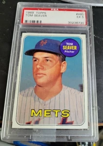 TOM SEAVER mets 1969 TOPPS #480 NO CREASES - Picture 1 of 2