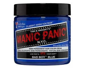 Manic Panic High Voltage Classic Semi-Permanent Hair Dye BAD BOY BLUE 4oz - Picture 1 of 4