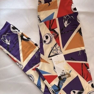 ¡¡¡NUEVO!!! Leggings Jack Skellington Disney talla OS LuLaRoe - Imagen 1 de 7