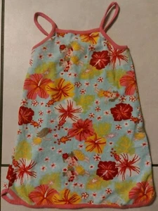 Tolles Frotteekleid Gr. 104 H&M Hawaiimuster - Bild 1 von 4