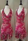 y2k Early 00s 2000s Pink Tropical Floral Elle Woods Speechless Dress M