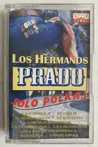 LOS HERMANOS PRADO - SOLO POLKAS - 1996 MEXICAN TAPE ALBUM, NORTEÑO - Picture 1 of 4