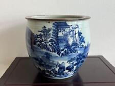 Chinese Qing Dynasty Kangxi Age Pot Jar / H 22.2[cm] Bowl Ming Pot Vase