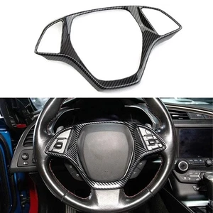 Sleek and stylish trim cover for Chevrolet C7 central control steering wheel - Picture 1 of 9