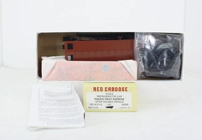 HO Red Caboose RC-4151-8 Pacific Fruit Express Reefer UP/SP Double Herald 92858 - Image 1 of 3
