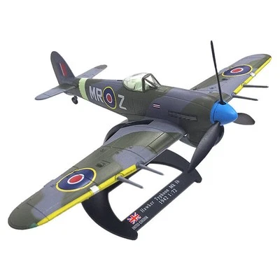 Modello Militare 1:72 Diecast in Lega Hawker Typhoon MK Ib Caccia WW2 Collezione - Immagine 1 di 4