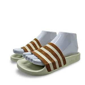Adidas Adilette Damen elfenbeinweiß Sport Schlappen Slipper Komfort Sandalen Größe 6 - Bild 1 von 7
