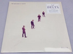 MUMFORD AND SONS DELTA EXCLUSIVE SAND COLOURED 2 x 180g VINYL LP NEW AND SEALED - Picture 1 of 2