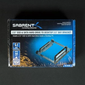 Sabrent BK-HDDH 2.5'' SSD & SATA Hard Drive to Desktop 3.5" Bay Bracket - Picture 1 of 6