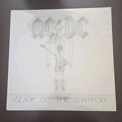AC/DC Flick Of The Switch - LP Vinyl Record Album 1983 Hard Rock   Foto 1 de 4