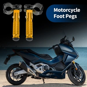 Reposapiés traseros universales para moto Honda para Suzuki para Kawasaki 1 par - Imagen 1 de 7
