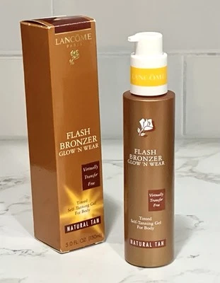 Gel autobronceador tintado Lancome Flash para cuerpo - 5 oz, 150 ml nuevo en caja (#m20 Foto 1 de 4