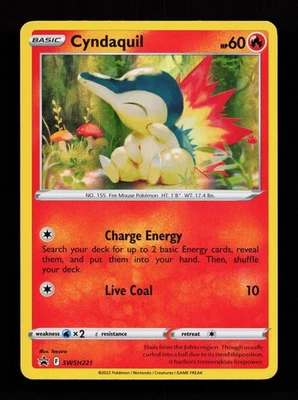 Cyndaquil SWSH221 SWSH: Sword & Shield Promo Cards Pokémon Card - Image 1 of 2