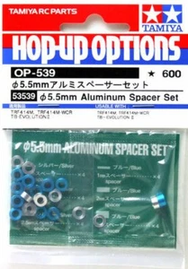 TAMIYA 53539 Aluminum Spacer Set 5.5mm From Japan - Picture 1 of 2