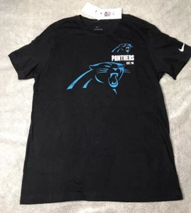 NEU Herren The Nike Tee schwarz Carolina Panthers NFL Apparel T-Shirt Medium - Bild 1 von 6