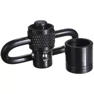 Tactical 1.25" Push Button Quick Detach Sling Swivel Adapter Attachment Point - Picture 1 of 6