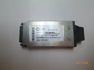 JDSU JGB-12SYAA1 CONVERTITORE OTTICO SERIALE 1250 MB ONDE CORTE - Foto 1 di 2