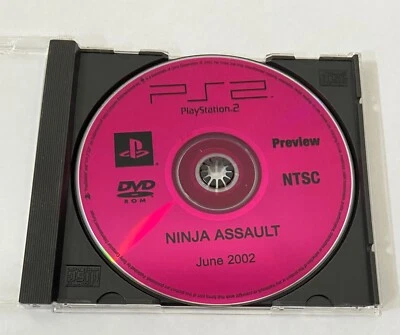 Ninja Assault Preview Version Sony PlayStation 2 PS2 NTSC June 2002 Pre-release - Image 1 of 4