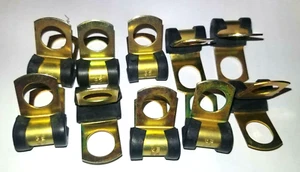 Qty-10 3/16" UMPCO Cushion Loop P- Clamp Fits 3/16" Tube Wire Loom Hose 2040011  - Picture 1 of 3