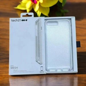 Official Genuine Original Tech21 (iPhone 7 PLUS/8 PLUS) Evo Mesh case Slim Cover - Picture 1 of 8