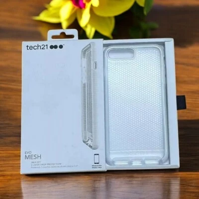 Official Genuine Original Tech21 (iPhone 7 PLUS/8 PLUS) Evo Mesh case Slim Cover - Image 1 of 4