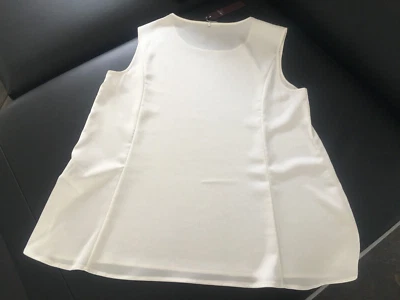 HIGH USE Shirt Top CUE offwhite LP 130.- € Swarovski Gr. 38 *A-Linie* NEU - Bild 1 von 4