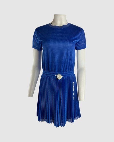 Abito Valentino rosso blu taglia S £375 prezzo consigliato